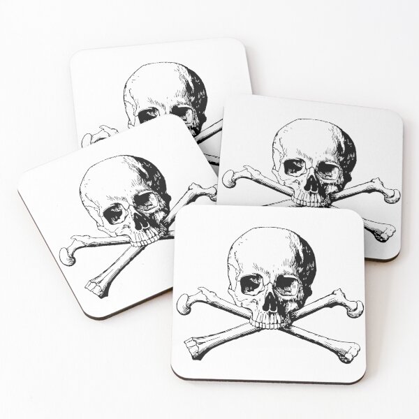 Item preview, Halloween Skull Crossbones designed and sold by JoesCornerStore.