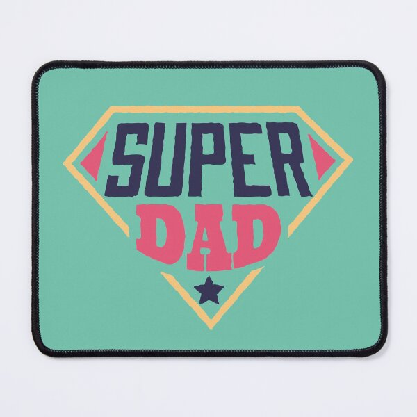 Item preview, Superhero Super Dad designed and sold by Cute and Funny Animal Art Designs.