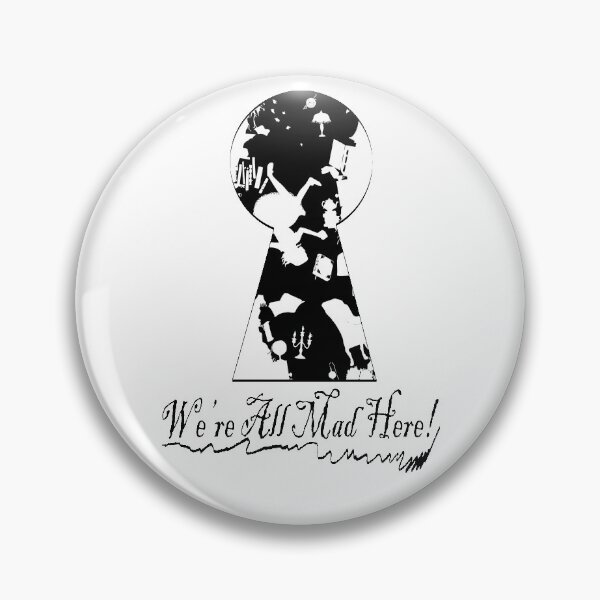 Item preview, "We're All Mad Here!" designed and sold by Lightpainter55.