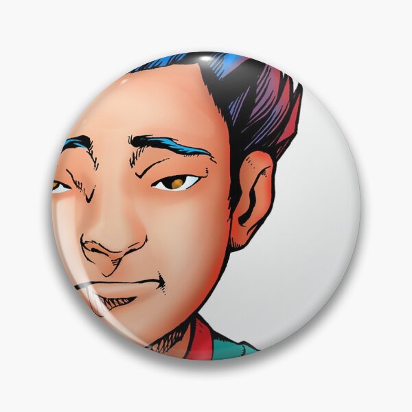 Item preview, Alin in comic book panel designed and sold by TumbleCreek.