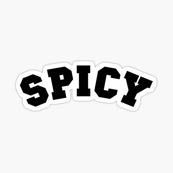 Spicy Sticker