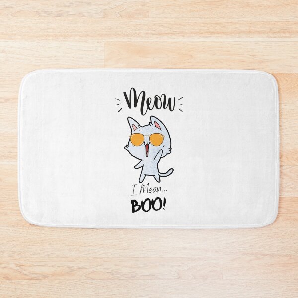 Item preview,  Meow I Mean Boo - Funny designed and sold by CreativeMansion.