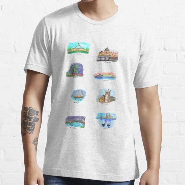 capital cities t shirt