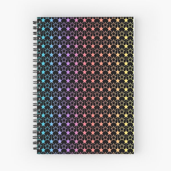 Item preview, Colorful stars black background designed and sold by pantarheiarts.
