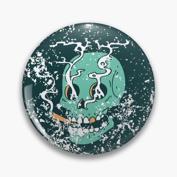 Item preview, Smoking Skull Meme -Funny Weed Stoned Saying designed and sold by Red-ElYoubi.