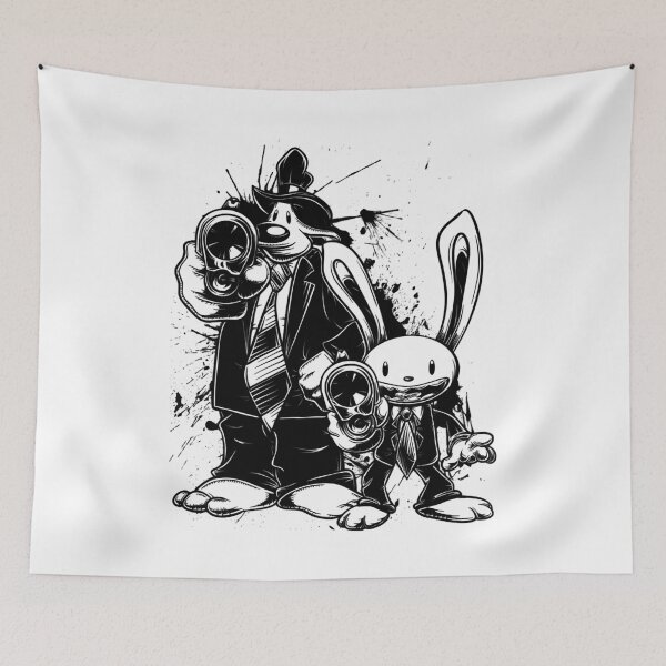 Item preview, Occupiers Of A Universe Sam And Max Typical Fictional Characters  X Pulp Fiction Black Trending designed and sold by HolberSamAndMax.