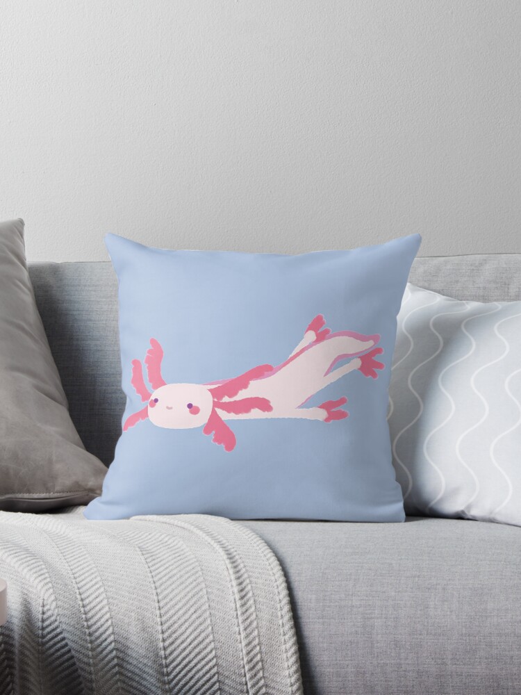 minecraft axolotl pillow