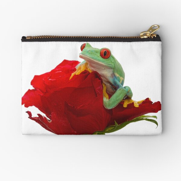 Valentine Frog Zipper Pouch