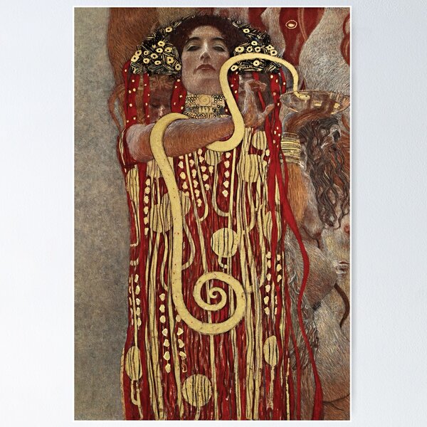 Aperçu de l'œuvre Hygieia by Gustav Klimt créée et vendue par DragonXX.