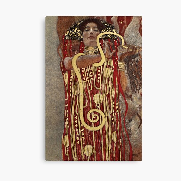 Aperçu de l'œuvre Hygieia by Gustav Klimt créée et vendue par DragonXX.