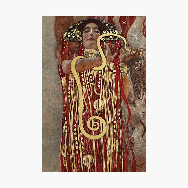 Item preview, Hygieia by Gustav Klimt designed and sold by DragonXX.
