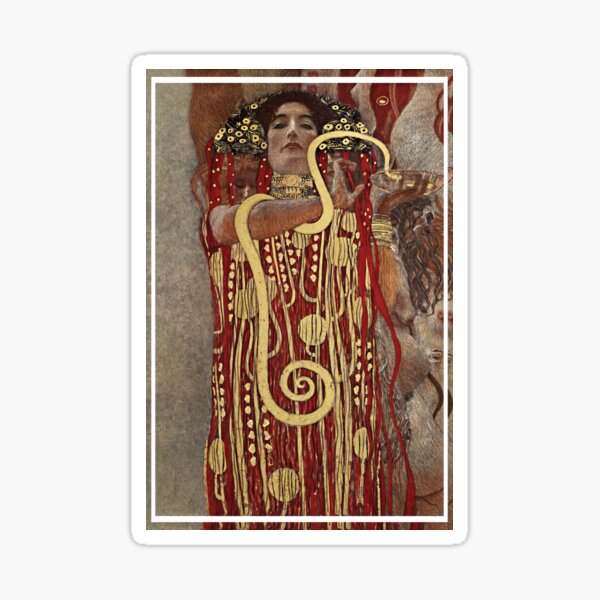 Aperçu de l'œuvre Hygieia by Gustav Klimt créée et vendue par DragonXX.