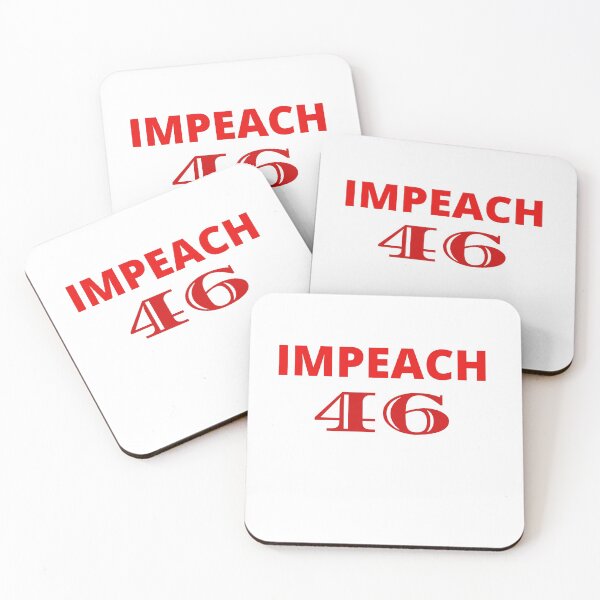 Item preview, IMPEACH 46 JOE BIDEN Republican CONSERVATIVE ANTI- BIDEN T- SHIRT designed and sold by Luckydoe1.