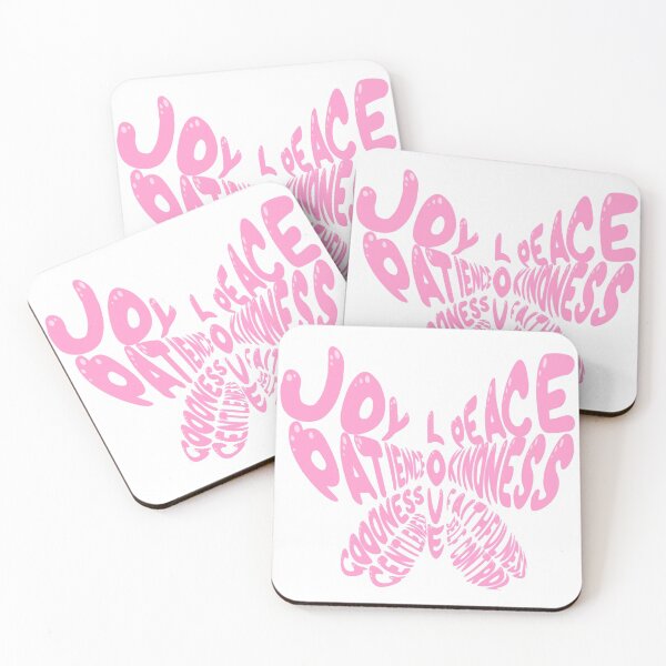 Item preview, fruit of the spirit light pink designed and sold by kimbasmama.