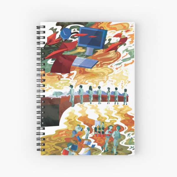 Colorful Spiral Notebook