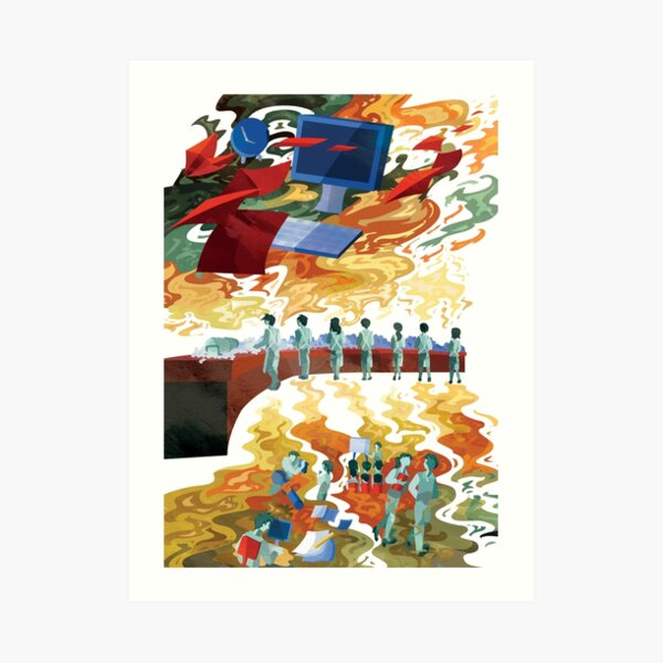 Colorful Art Print