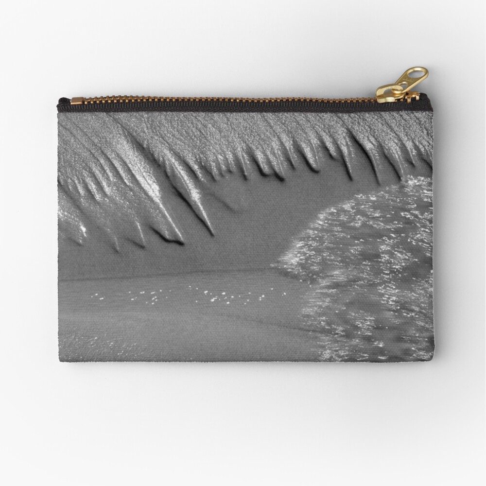 Beach Flow I (original) Zipper Pouch