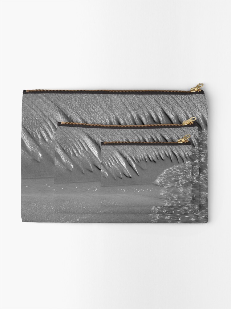 Alternate view of Beach Flow I (original) Zipper Pouch