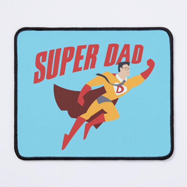 Item preview, Superhero Super Dad designed and sold by Cute and Funny Animal Art Designs.