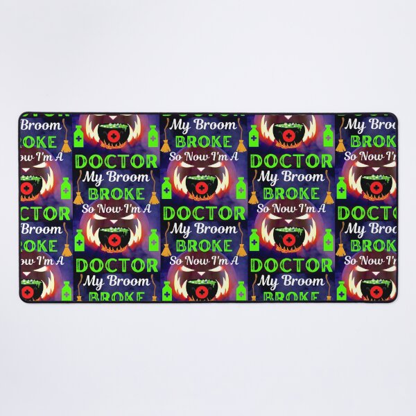 Item preview, My Broom Broke So I Became A Doctor designed and sold by WoodburyLake.