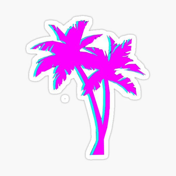 Aesthetics Vaporwave Stickers Redbubble - wolf life the super rare rainbow flower roblox amino