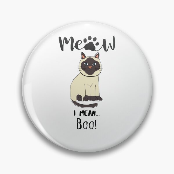 Item preview, Meow I Mean Boo - Funny designed and sold by CreativeMansion.