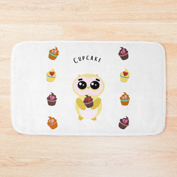 Item preview, Cute Rainbow Owls Family Pack Cupcake Design designed and sold by Rainbows Rock.
