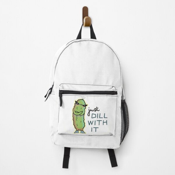 Item preview, Just Dill With It - Funny Mood Pickle Pun designed and sold by ViewerEqualsPhoton.