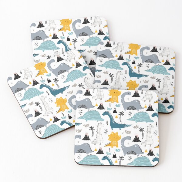 Item preview, Dinosaur Seamless Pattern designed and sold by Landesign.