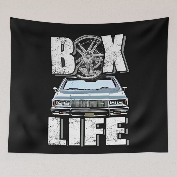Item preview, Caprice Box Life Lowrider Light Blue designed and sold by montezwalls.