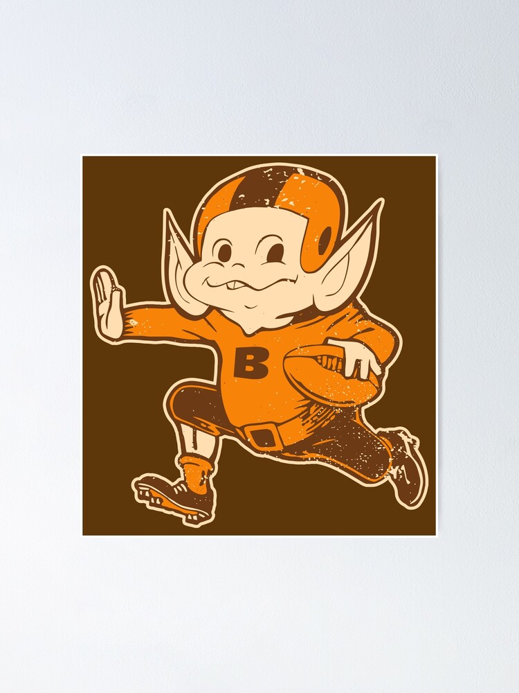 cleveland browns brownie logo