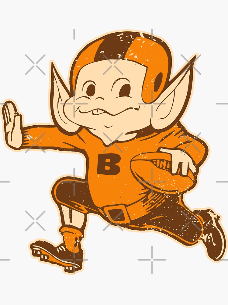 cleveland browns brownie the elf logo