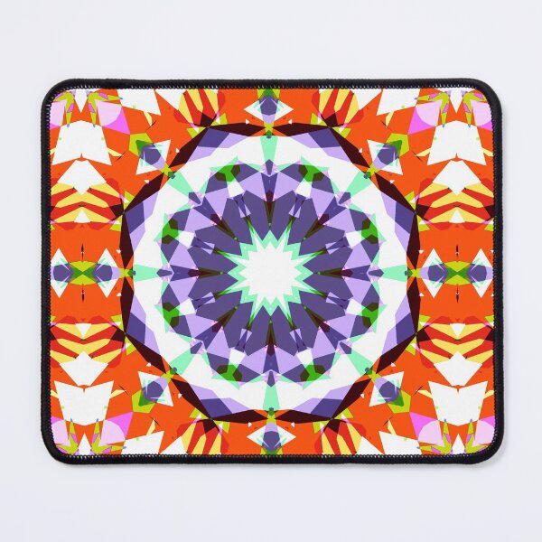 Item preview, Orange Purple White Autumn Fall Halloween Bonfire Night Pattern - Retro Seventies Inspired Art designed and sold by PatternPerfect.