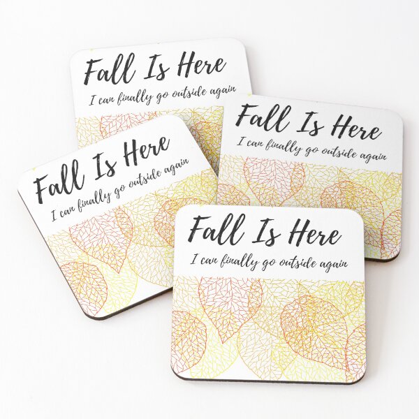 Item preview, Fall is Here I Can Finally Go Outside designed and sold by AustaArt.