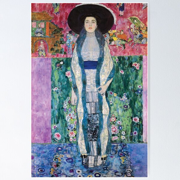 Aperçu de l'œuvre Portrait of Adele Bloch Bauer by Gustav Klimt créée et vendue par DragonXX.