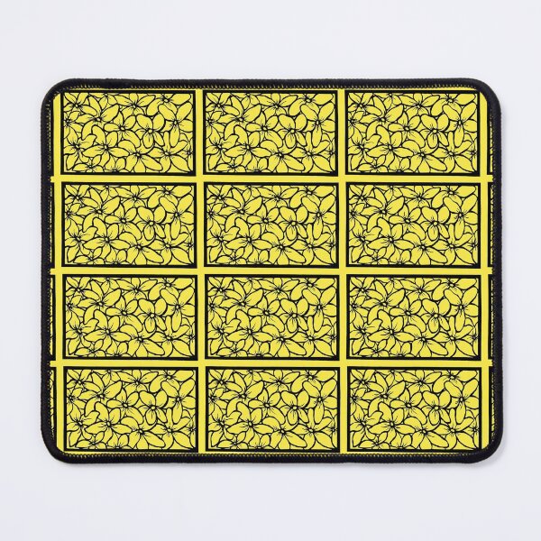 Item preview, Yellow Impatiens Block Flowers | Floral Design designed and sold by Monochromatics by Corie Mae Dark.