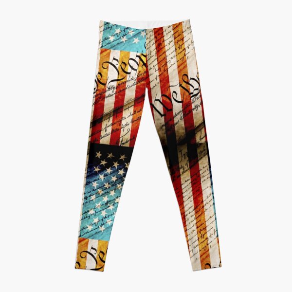 Zubaz New York Giants Firework Leggings, Royal Blue/Red, Large