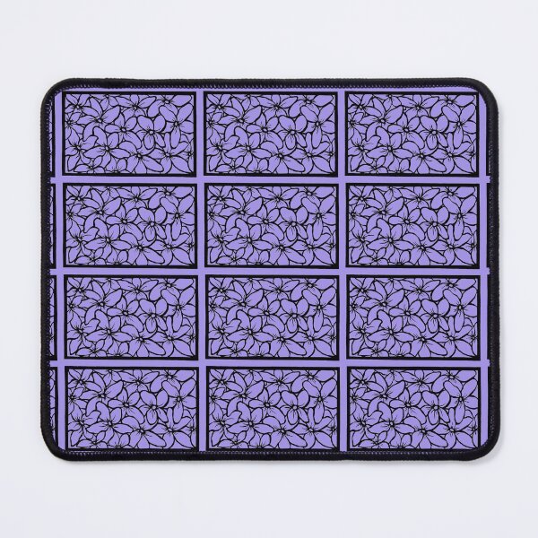 Item preview, Purple Impatiens Block Flowers | Floral Design  designed and sold by Monochromatics by Corie Mae Dark.