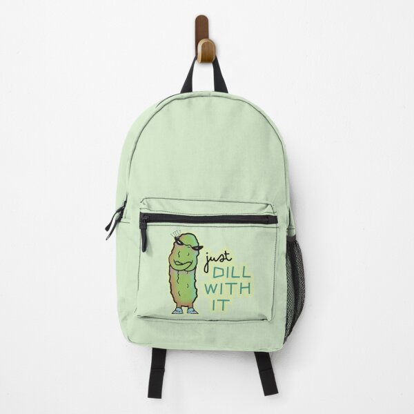 Item preview, Just Dill With It - Funny Mood Pickle Pun II designed and sold by ViewerEqualsPhoton.