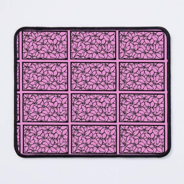 Item preview, Pink Impatiens Block Flowers | Floral Design  designed and sold by Monochromatics by Corie Mae Dark.