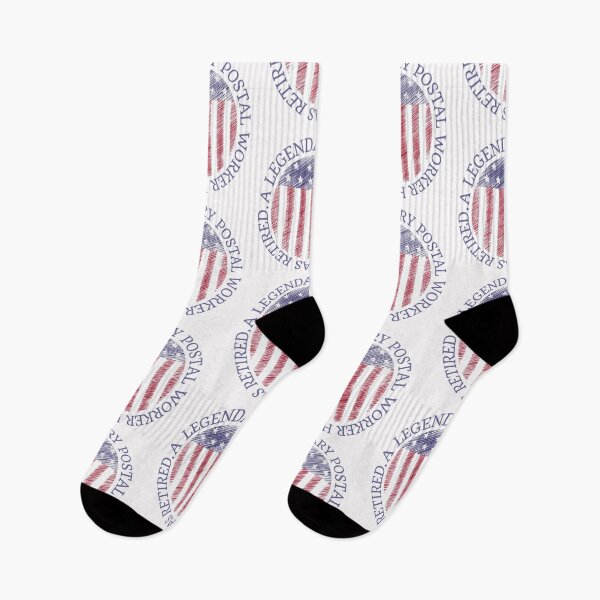 Item preview, A legendary postal worker has retired, American flag design designed and sold by Auntieck.