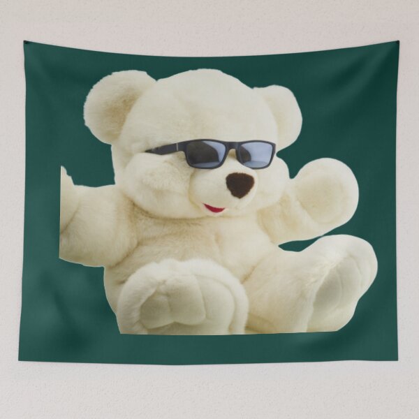 Item preview, Cute teddy bear in sunglass designed and sold by Rejcharms.