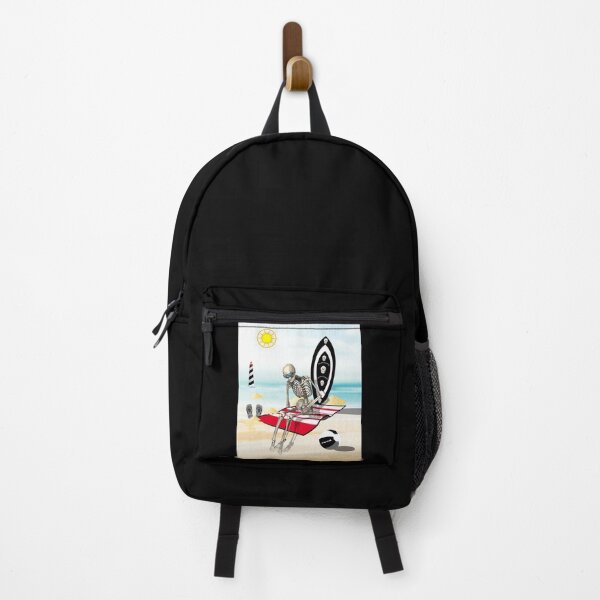 Item preview, The skeleton surfer on vacation designed and sold by Astralia.