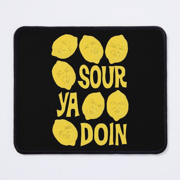 Item preview, Sour Lemons Pun designed and sold by Amy Hadden.
