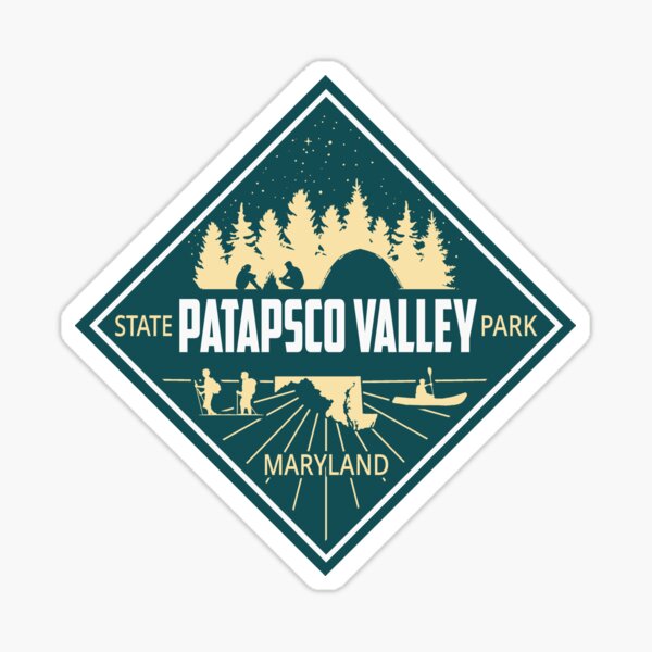 Item preview, Patapsco Valley State Park Diamond Logo designed and sold by VanyaKar.