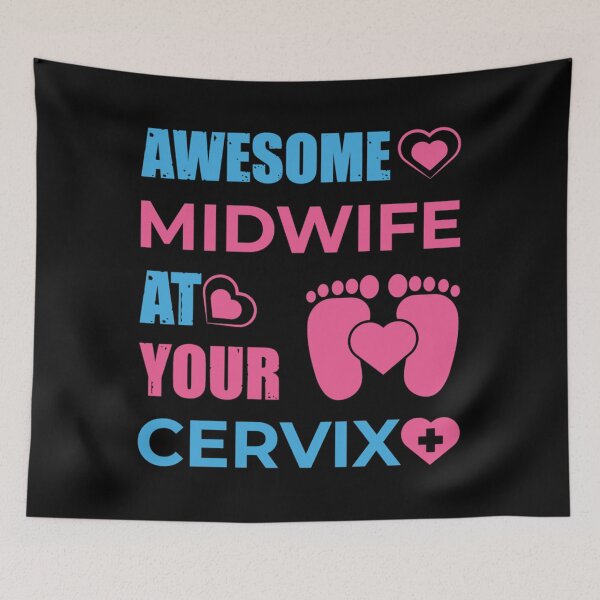 Item preview, Call The Midwife - Awesome Midwife At Your Cervix Active  designed and sold by MandyStang.