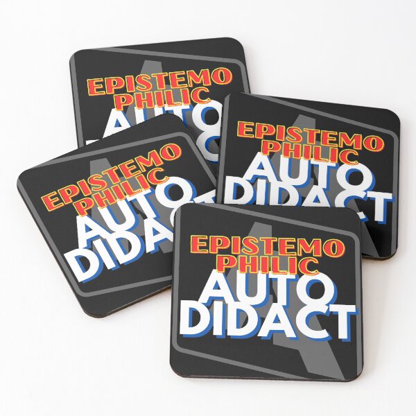 Item preview, A EPISTEMOPHILIC AUTODIDACT  designed and sold by AEROSPACE-IND.