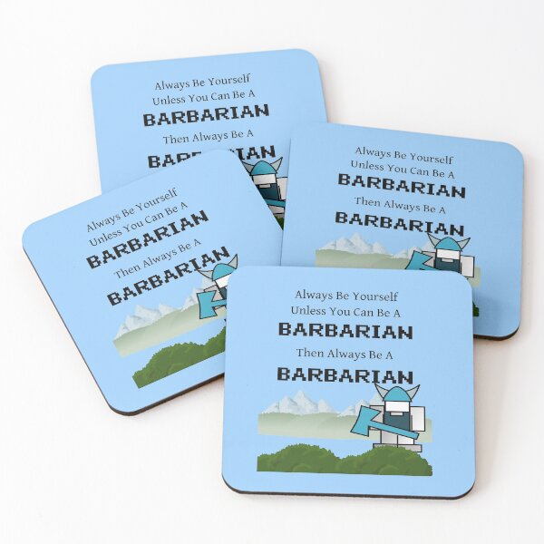Item preview, Always Be a Barbarian designed and sold by 2CreativeNomads.