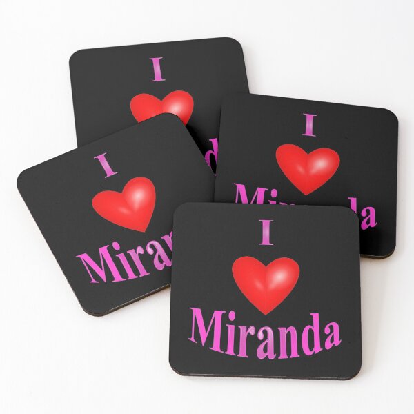 Item preview, I Love Miranda Fitted  designed and sold by MandyStang.