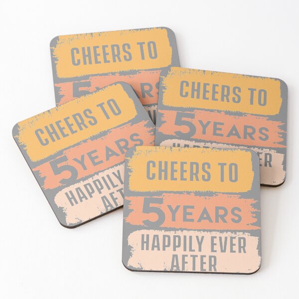 Item preview, 5Th 5 Year Wedding Anniversary After Husband Wife designed and sold by DyanStoy.